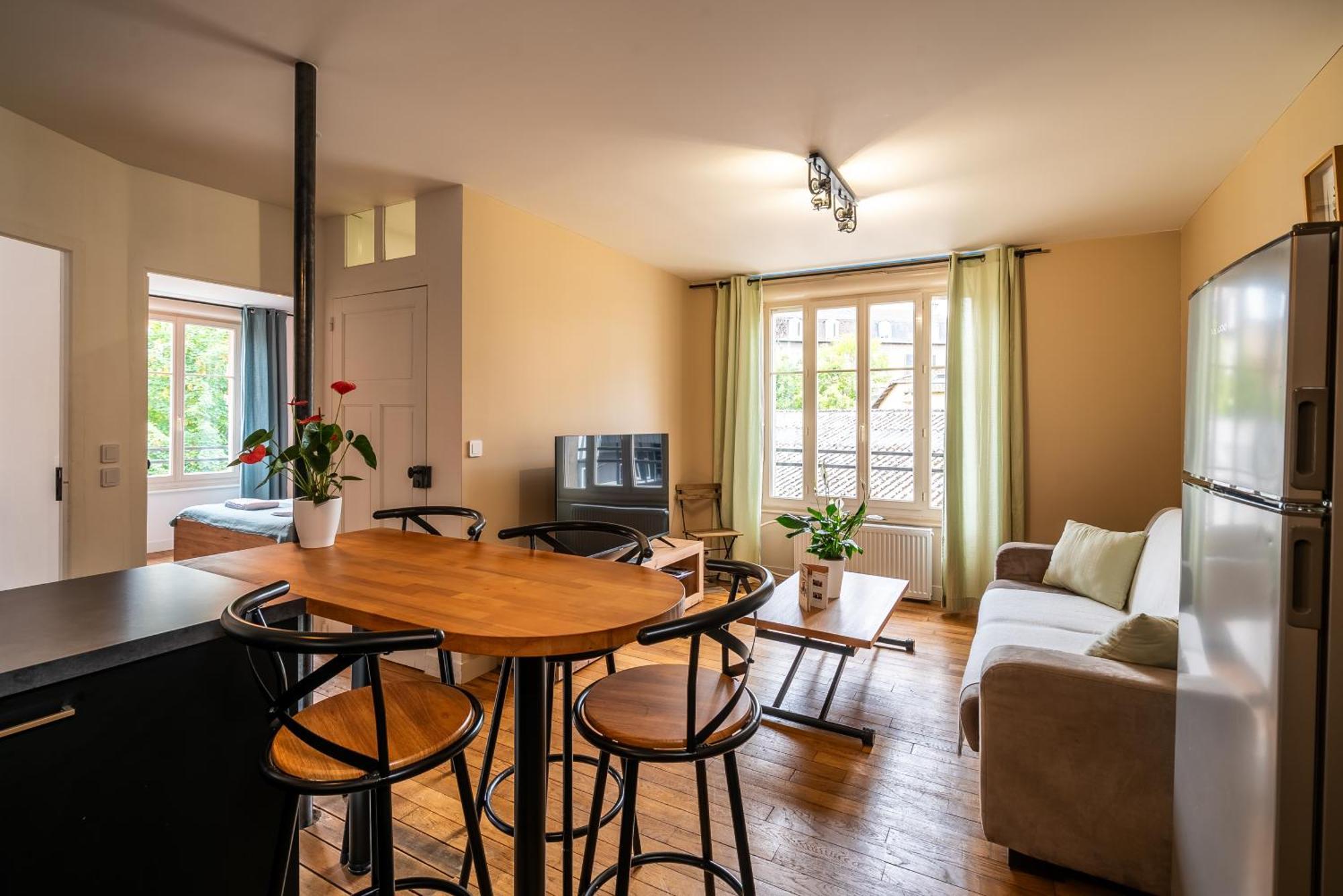 Mon Appart'Hotel - Gare De Limoges - Appartement Familial - Parking En Supp Kültér fotó