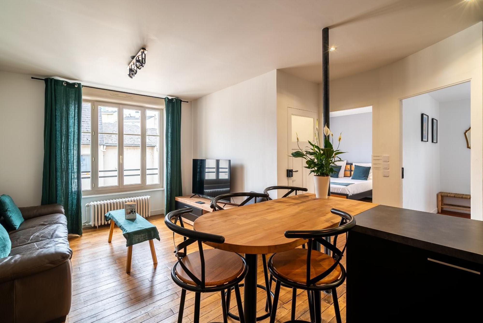 Mon Appart'Hotel - Gare De Limoges - Appartement Familial - Parking En Supp Kültér fotó