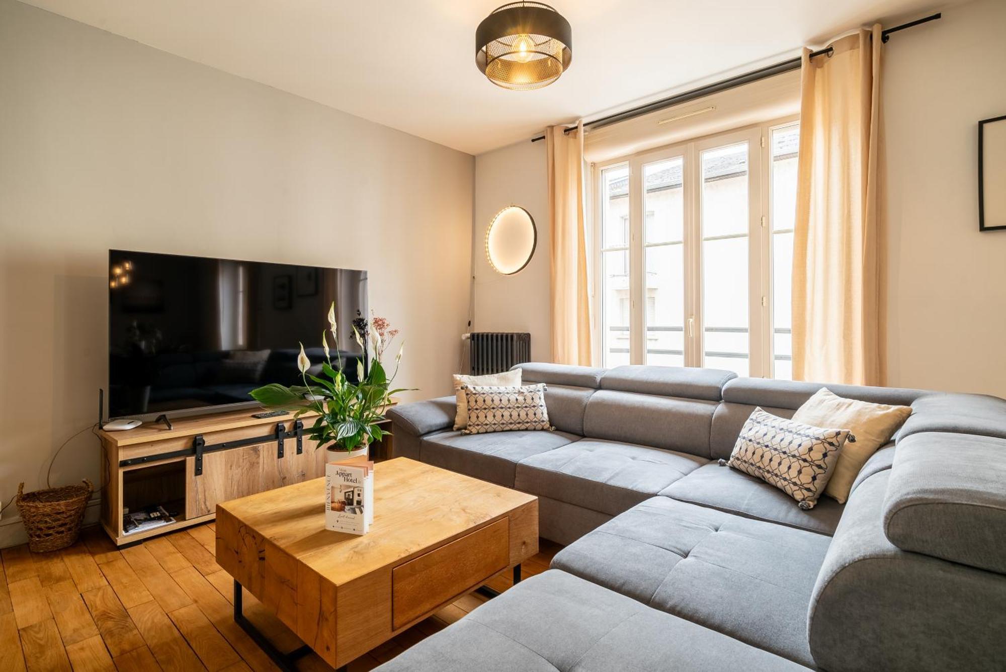 Mon Appart'Hotel - Gare De Limoges - Appartement Familial - Parking En Supp Kültér fotó